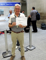 Rio airport - met by local guide Luis